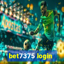 bet7375 login